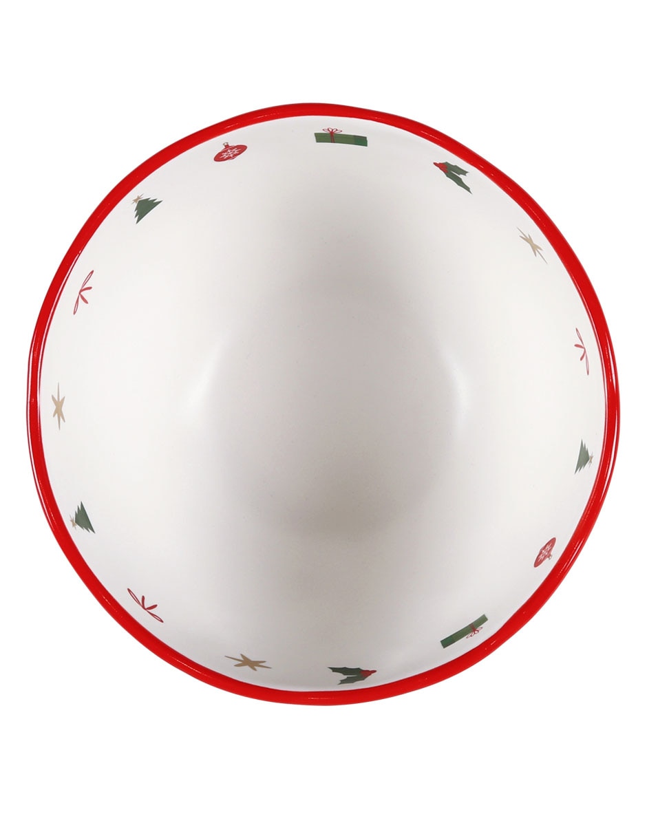 Bowl navideño Merry Xmas de cerámica