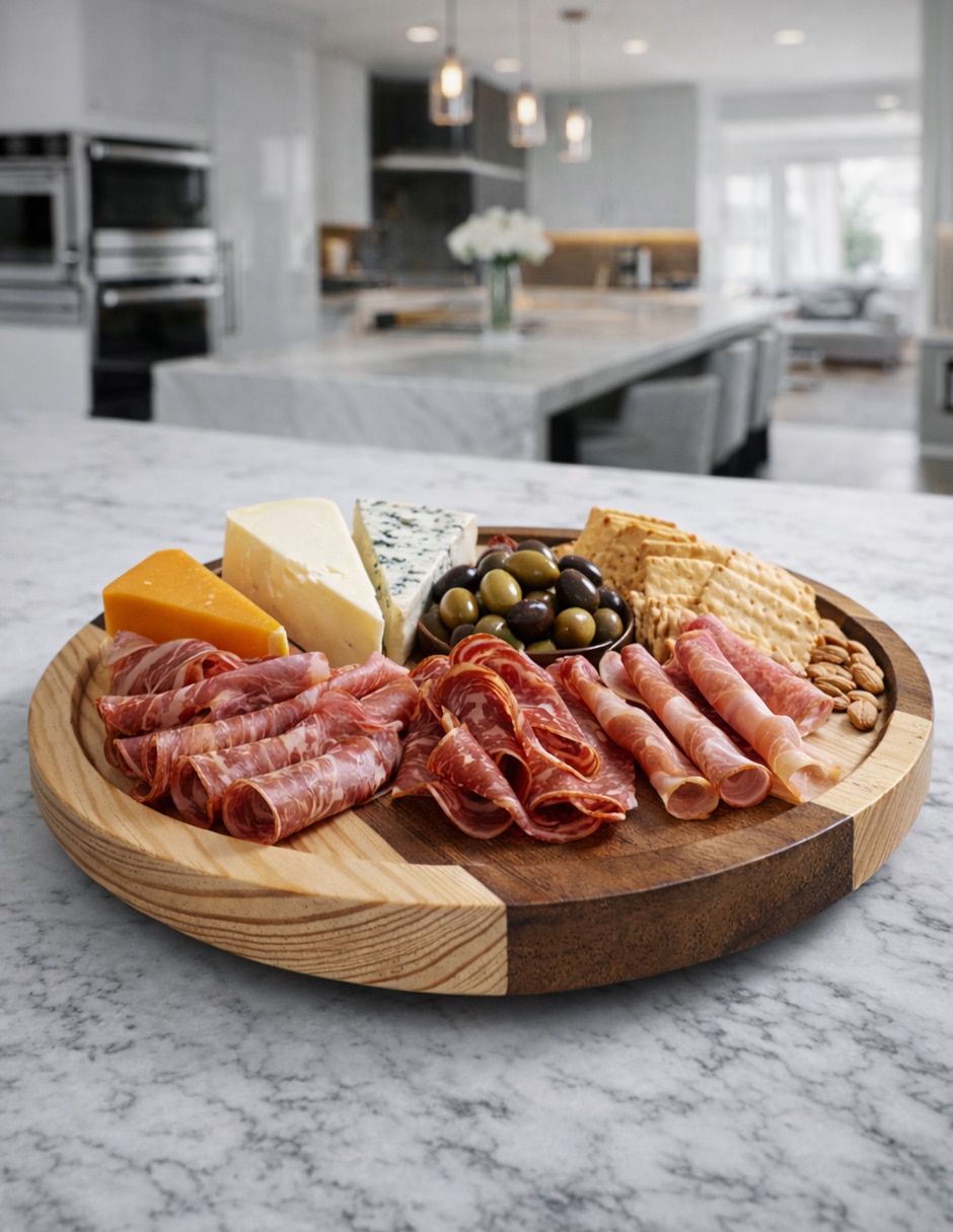 Tabla para queso Cocina de madera 4