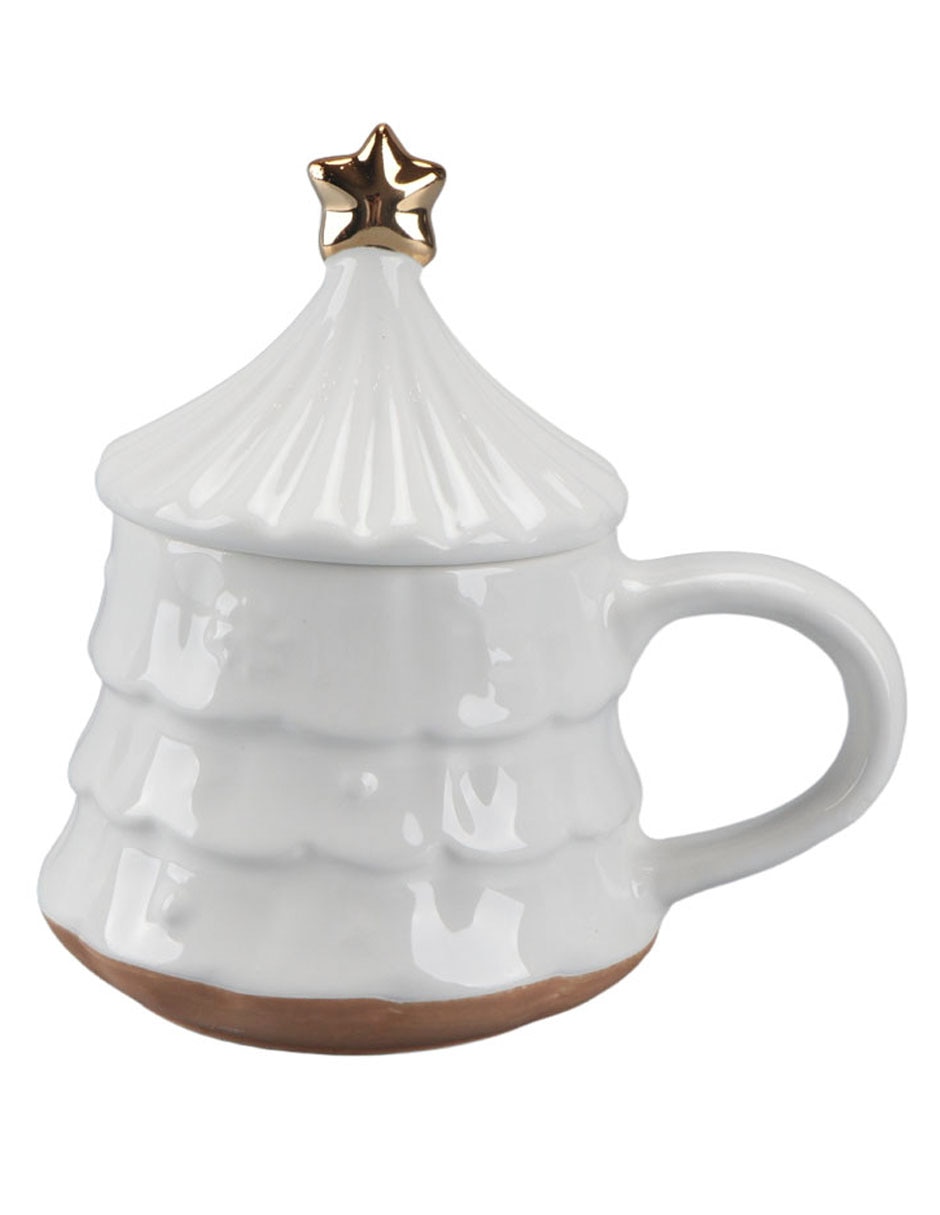 Taza con tapa Navidad Taza con tapa Navidad