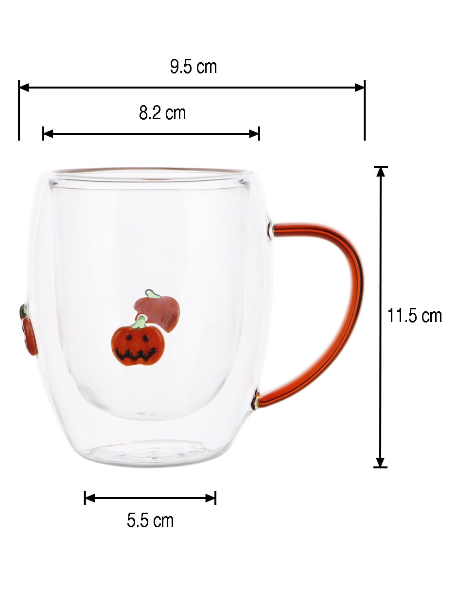 Taza de Halloween cappuccino Haus Horrorglass