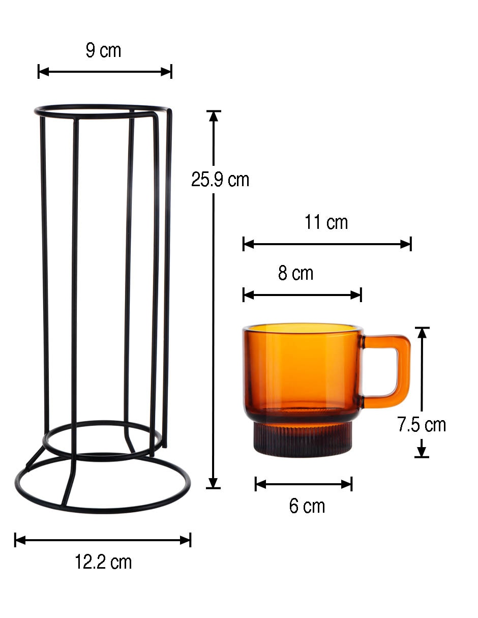 Set de tazas americanas 4 piezas 7