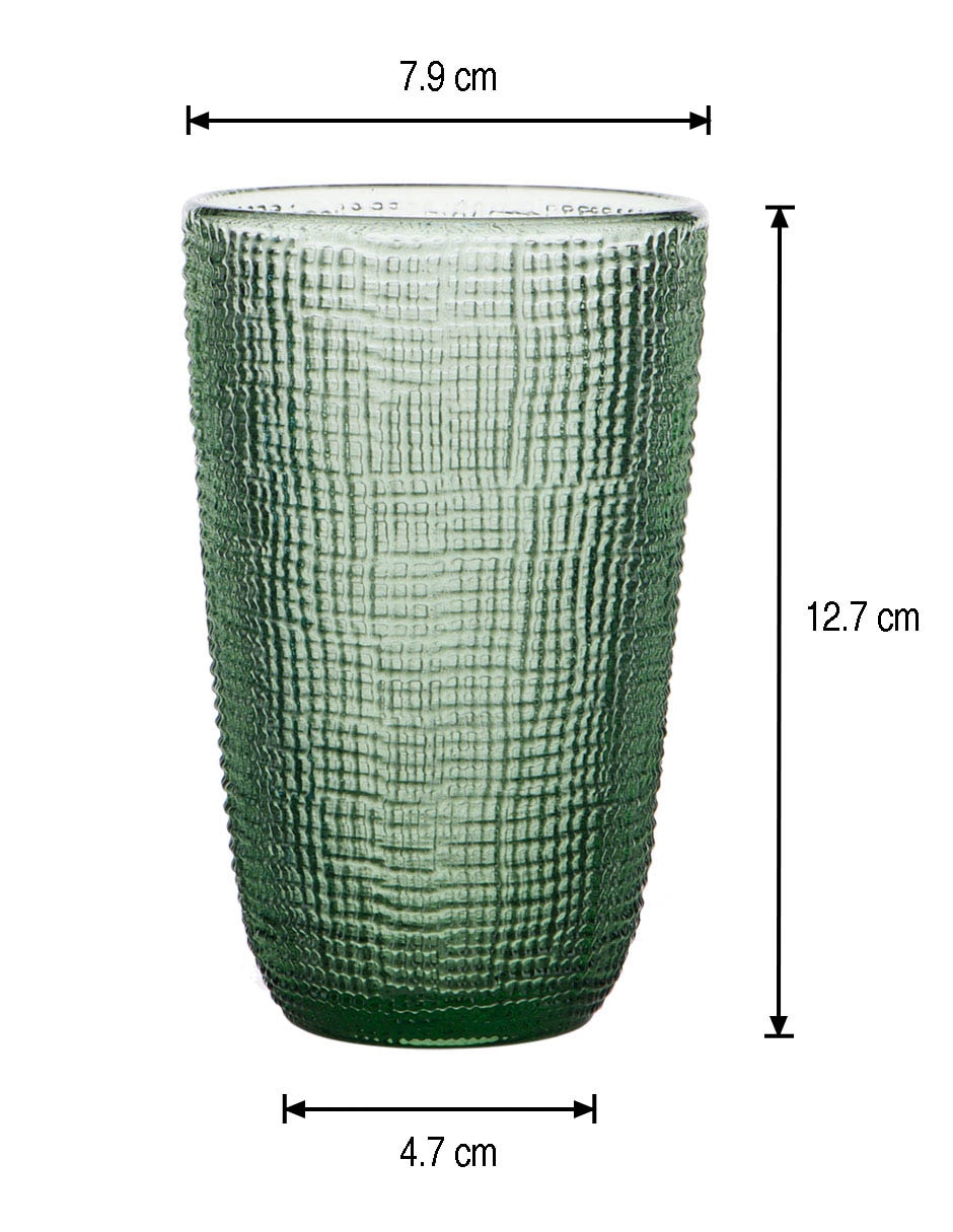 Vaso para agua Refugio de vidrio 5