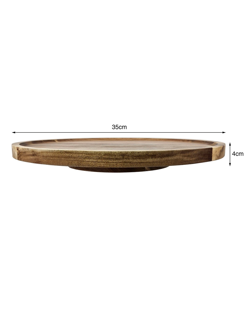 Charola de madera acacia 7