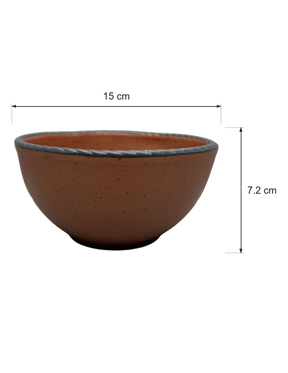 PLATO ENSALADA FW26 TOPOXY, COBRE 4