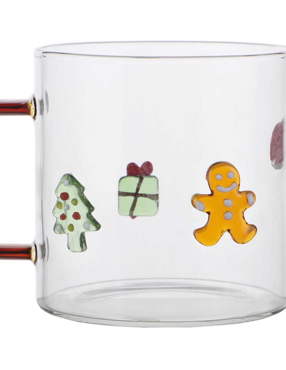 TAZA CHRISTMAS NAV26, 340 ML, ROJO HAUS