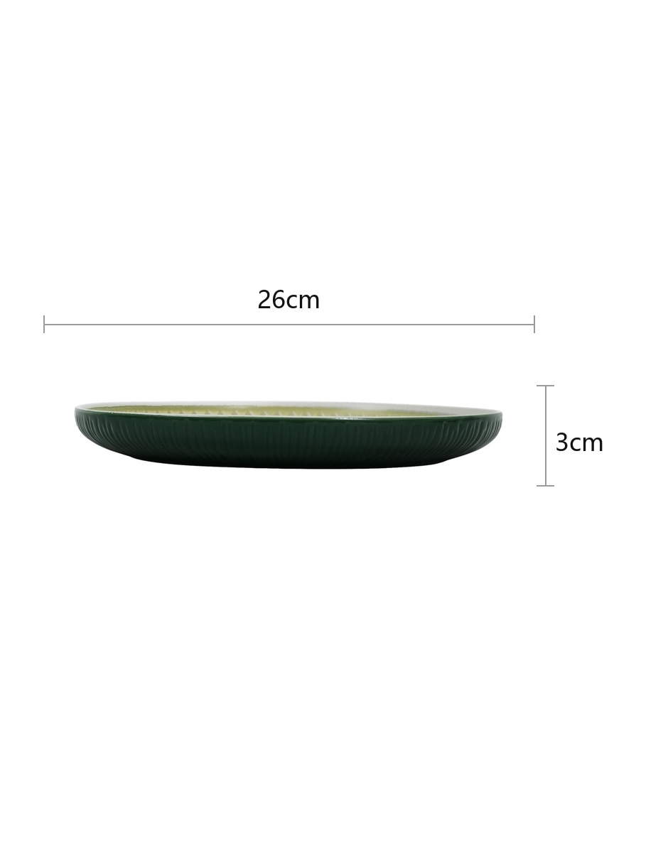 Plato trinche de gres 4