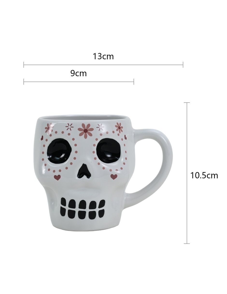 Taza clásica calavera 5