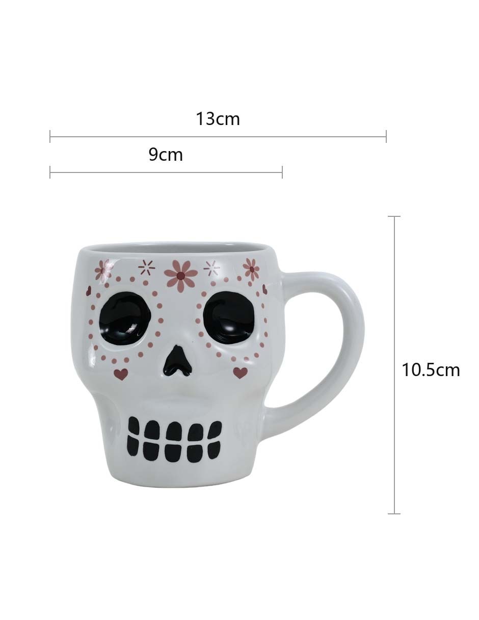 Taza clásica calavera