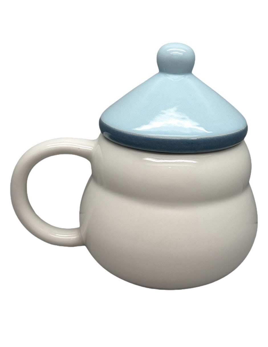 Taza con tapa Snowmen 3