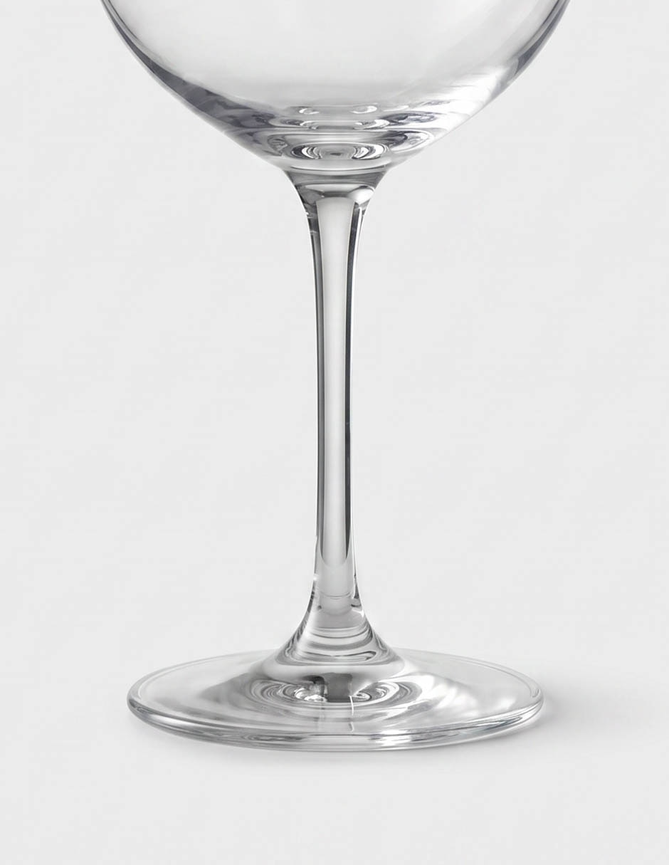 Set de copas para vino blanco de vidrio con 6 piezas 3