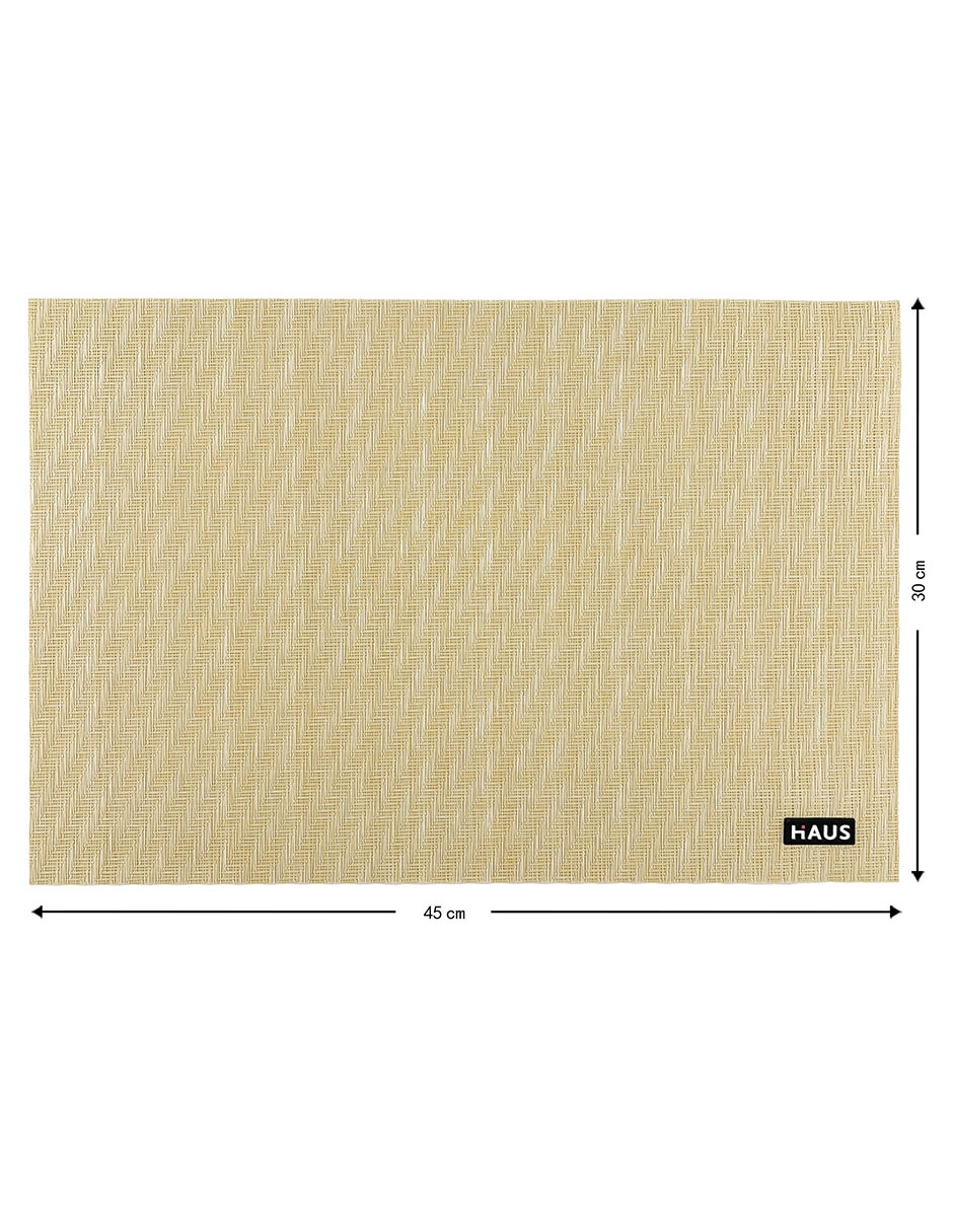 Mantel individual rectangular de pvc menon 6