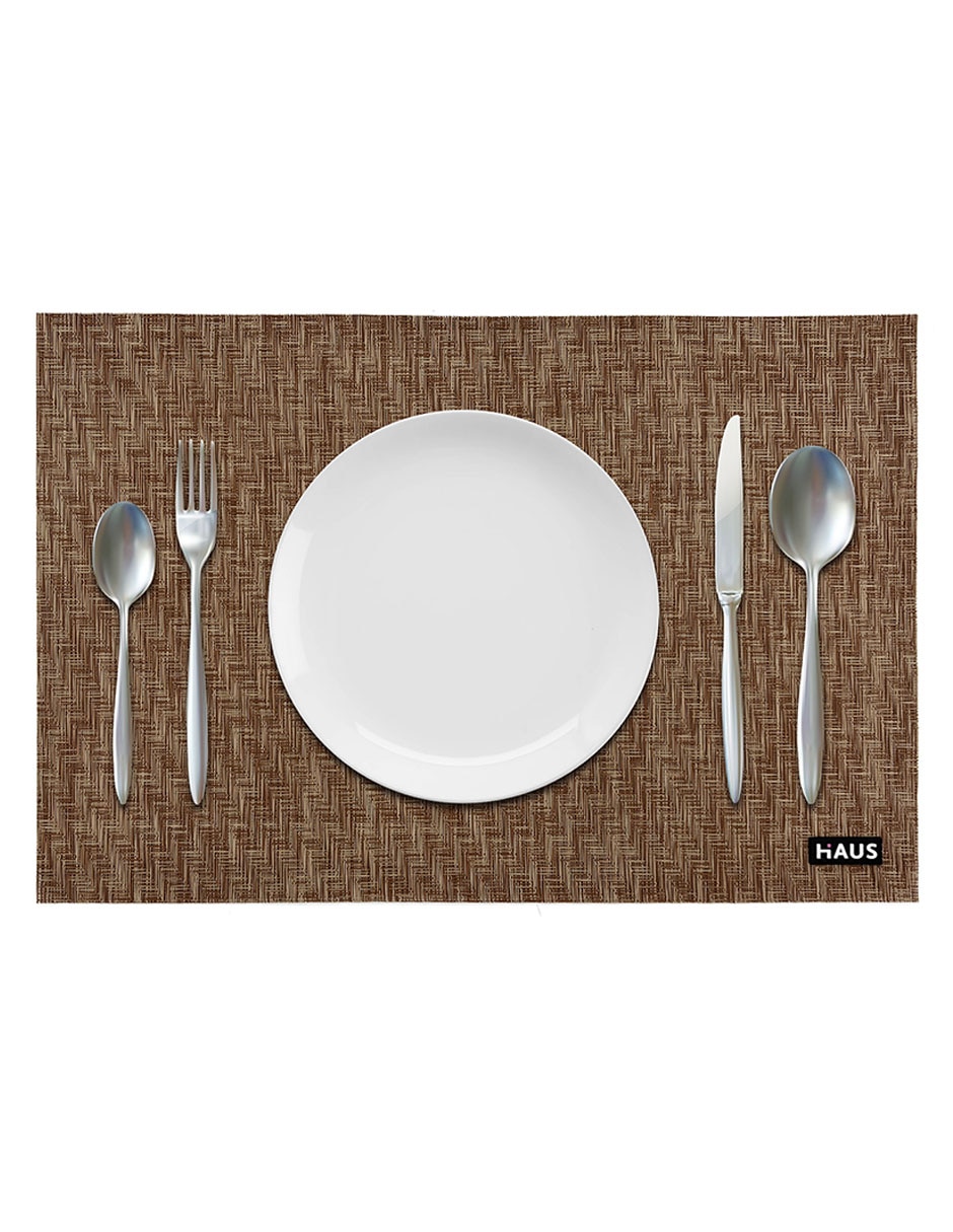 Mantel individual rectangular de pvc 2