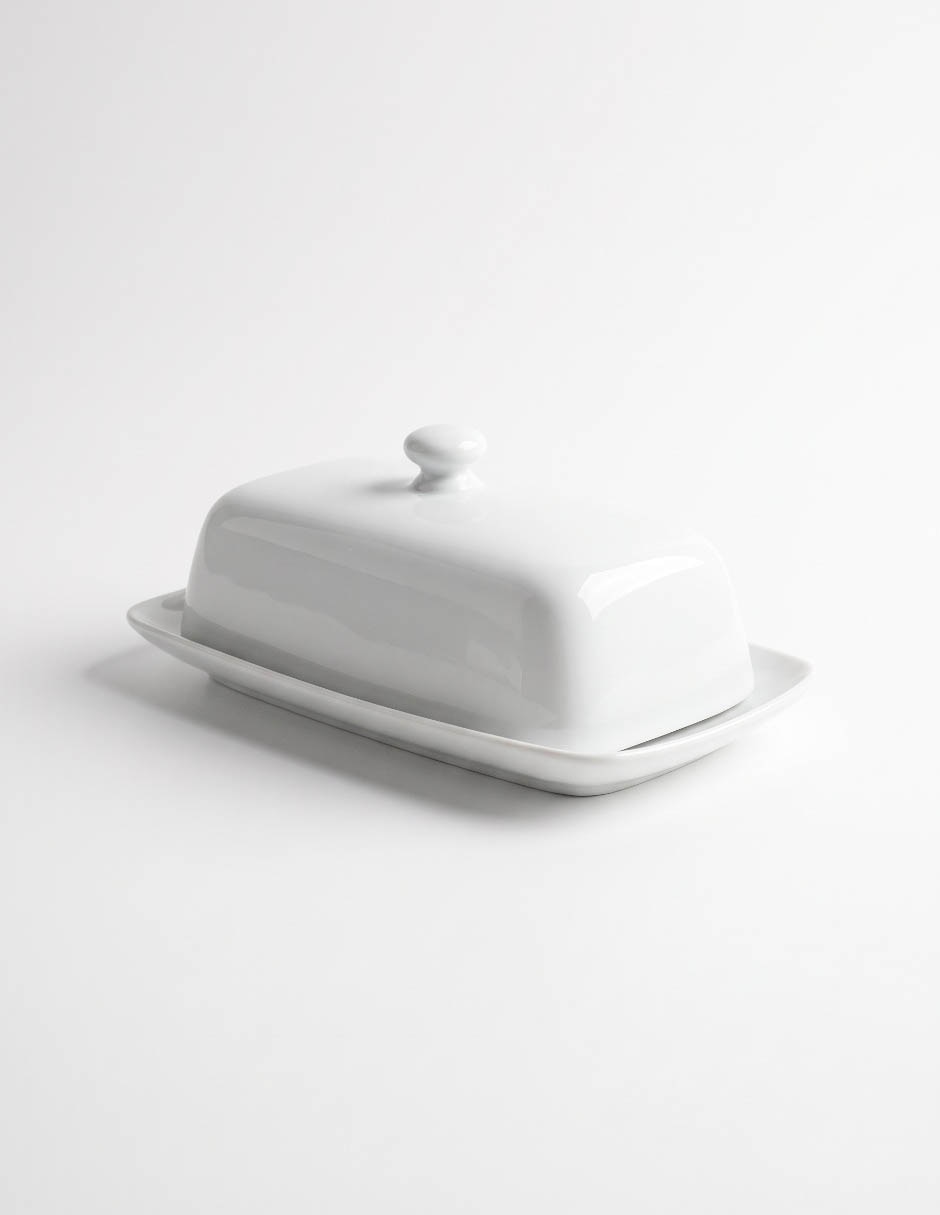 Mantequillero basic butter de cerámica
