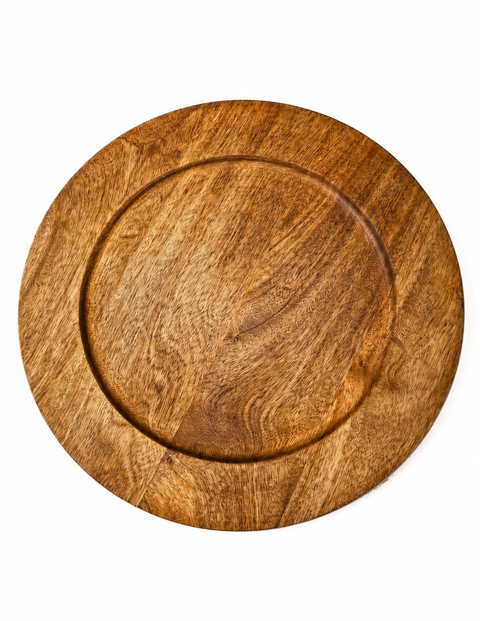 Plato base Nuestra Casa de madera 3