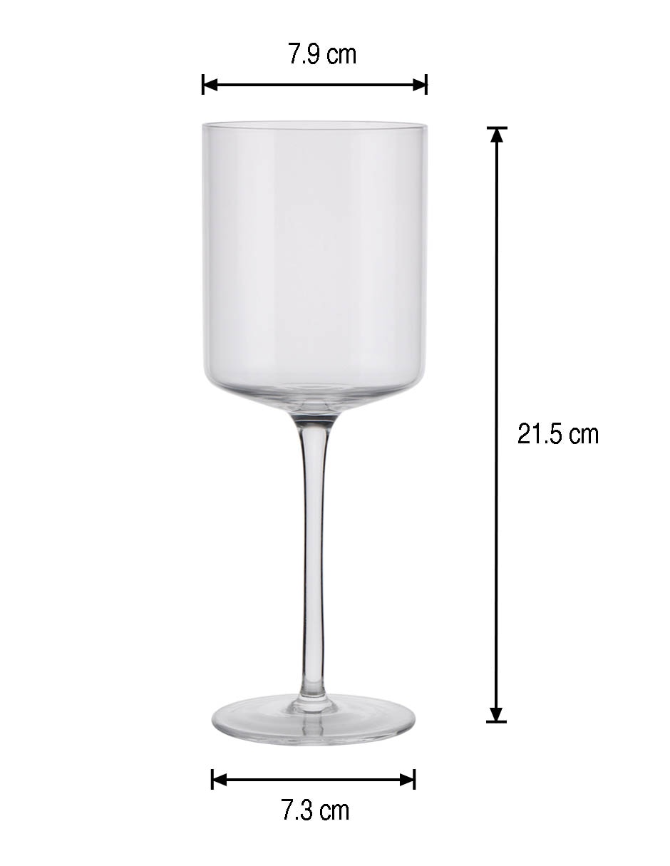 Copa para vino blanco de cristal 4