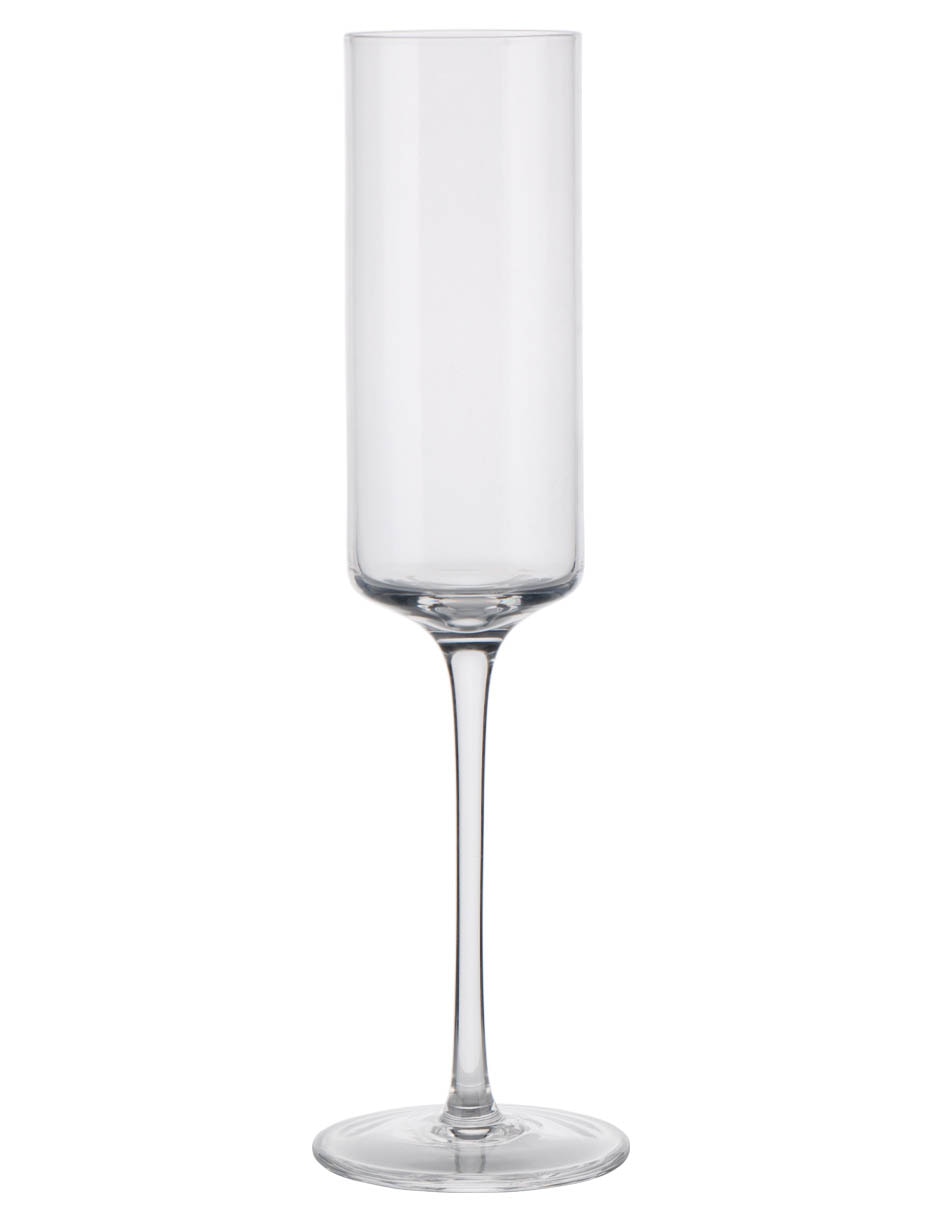 Copa para champán de vidrio 1
