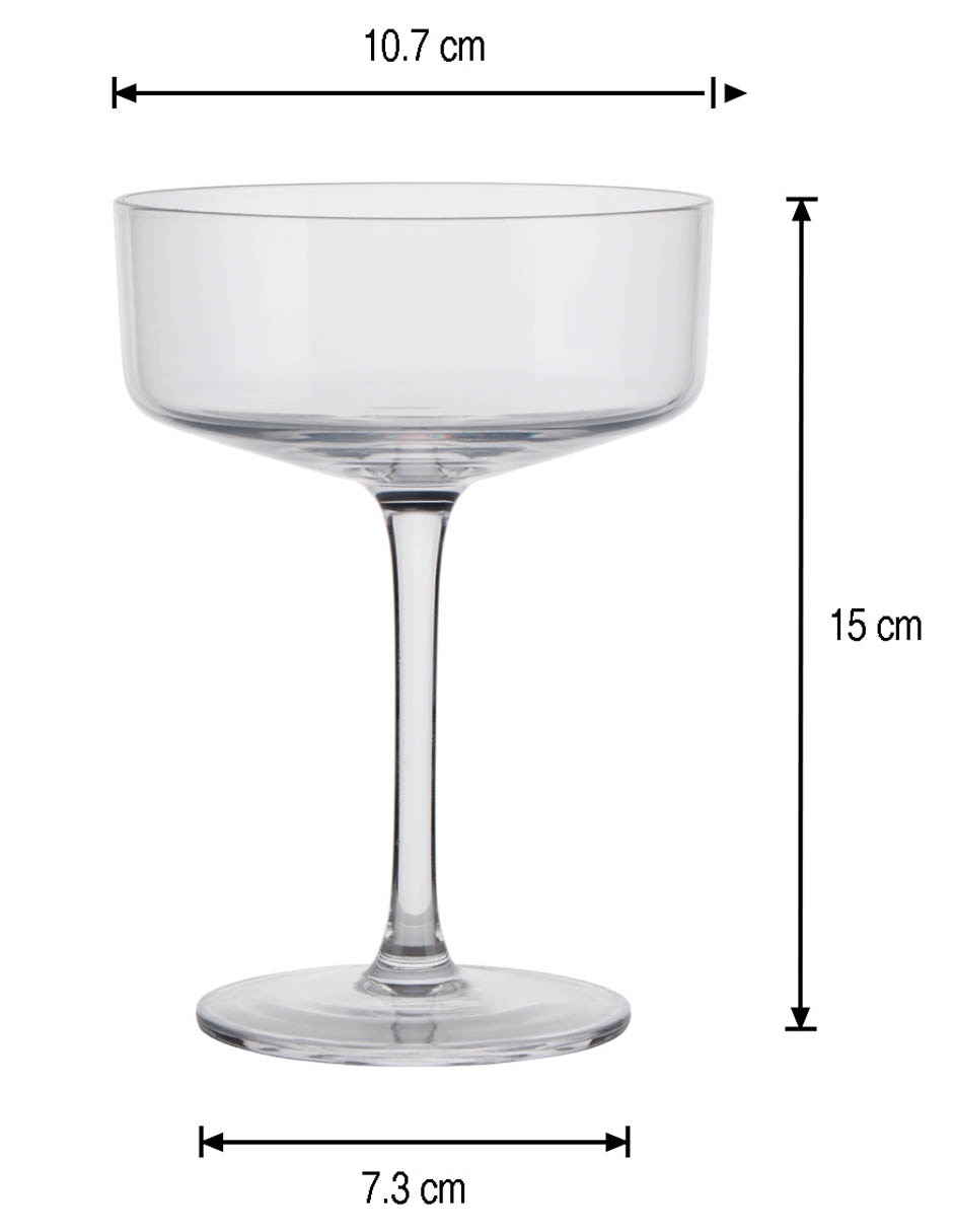 Copa para postre de vidrio 4