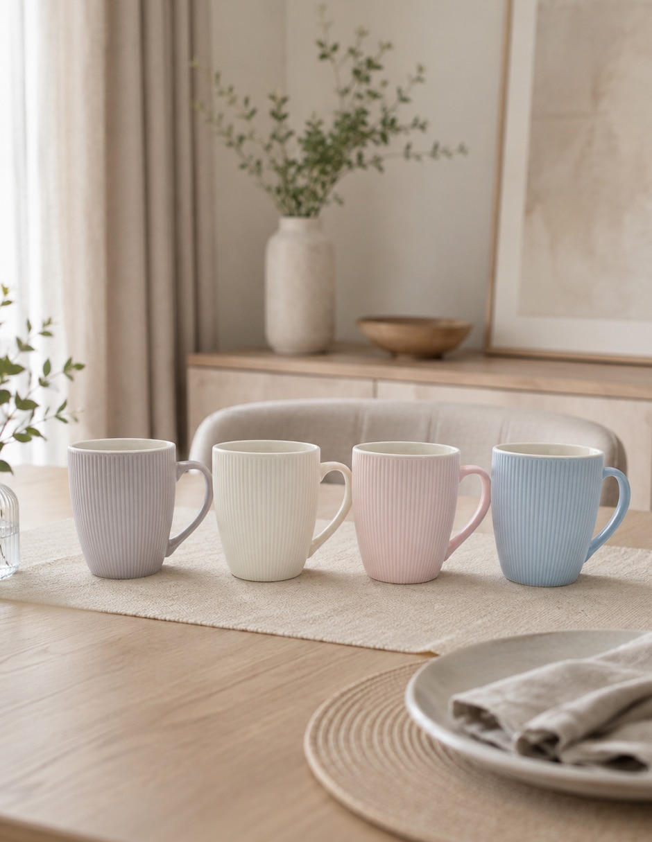 Set de tazas americanas 4 piezas 2