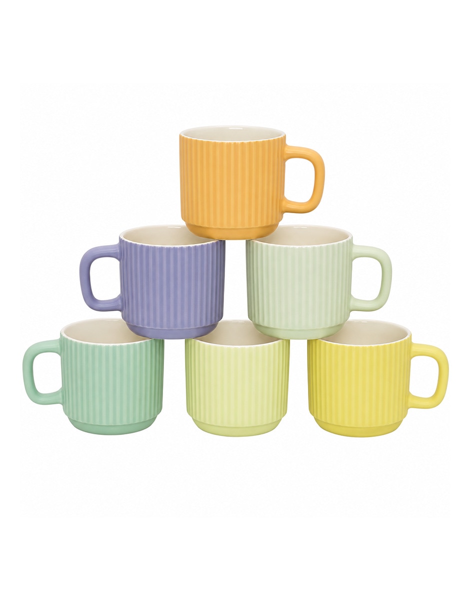 Set de tazas americanas 6 piezas Set de tazas americanas 6 piezas