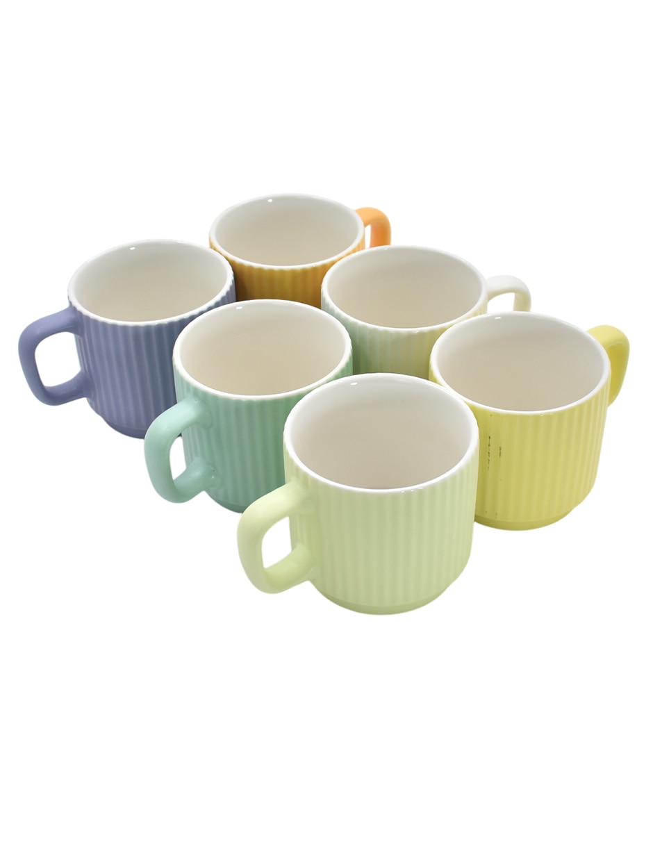 Set de tazas americanas 6 piezas 4