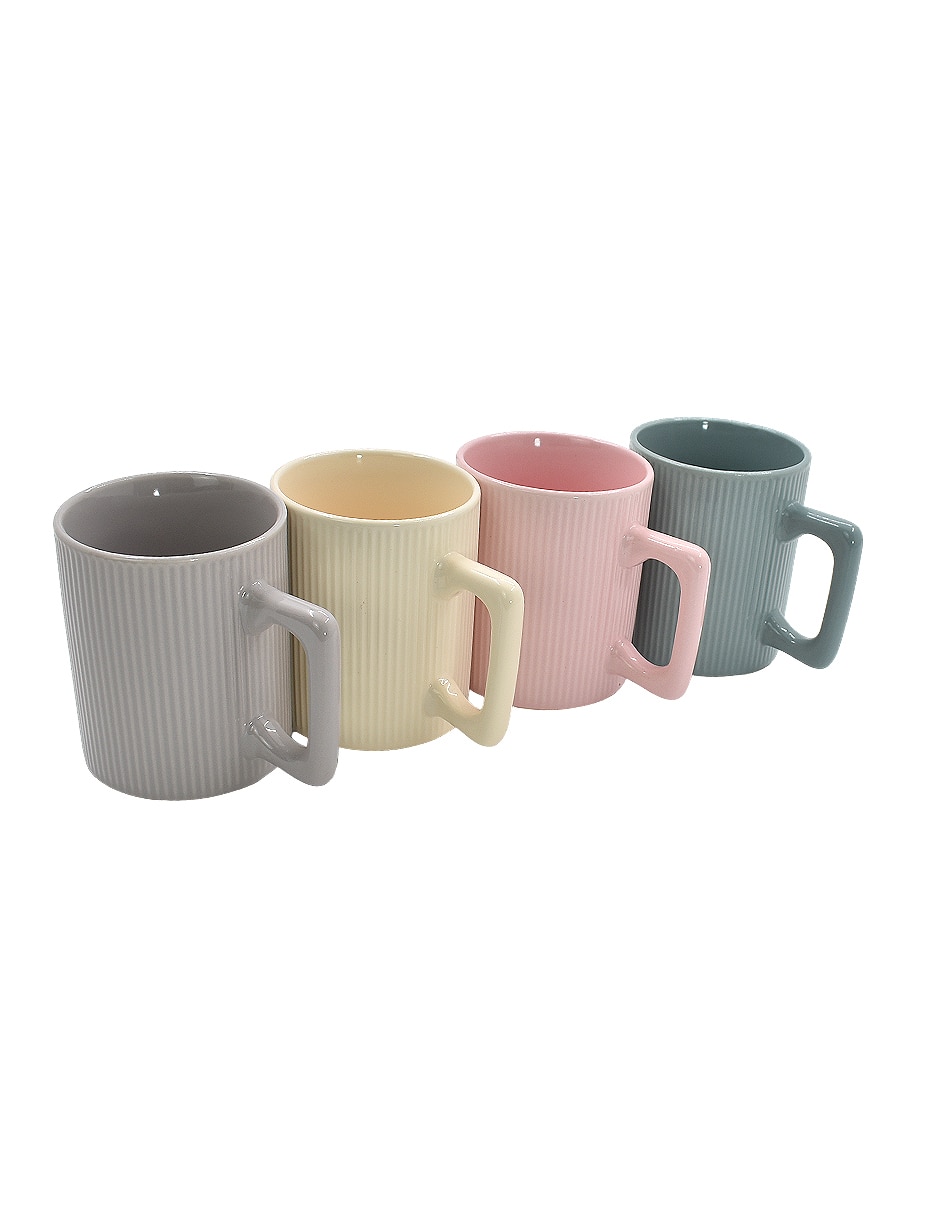 Set de tazas americanas 4 piezas 4