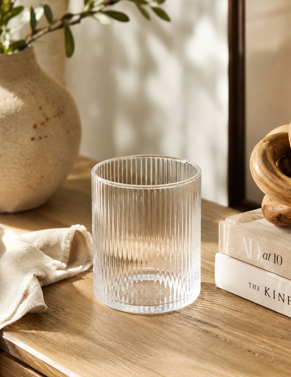 Vaso old fashion de vidrio 2