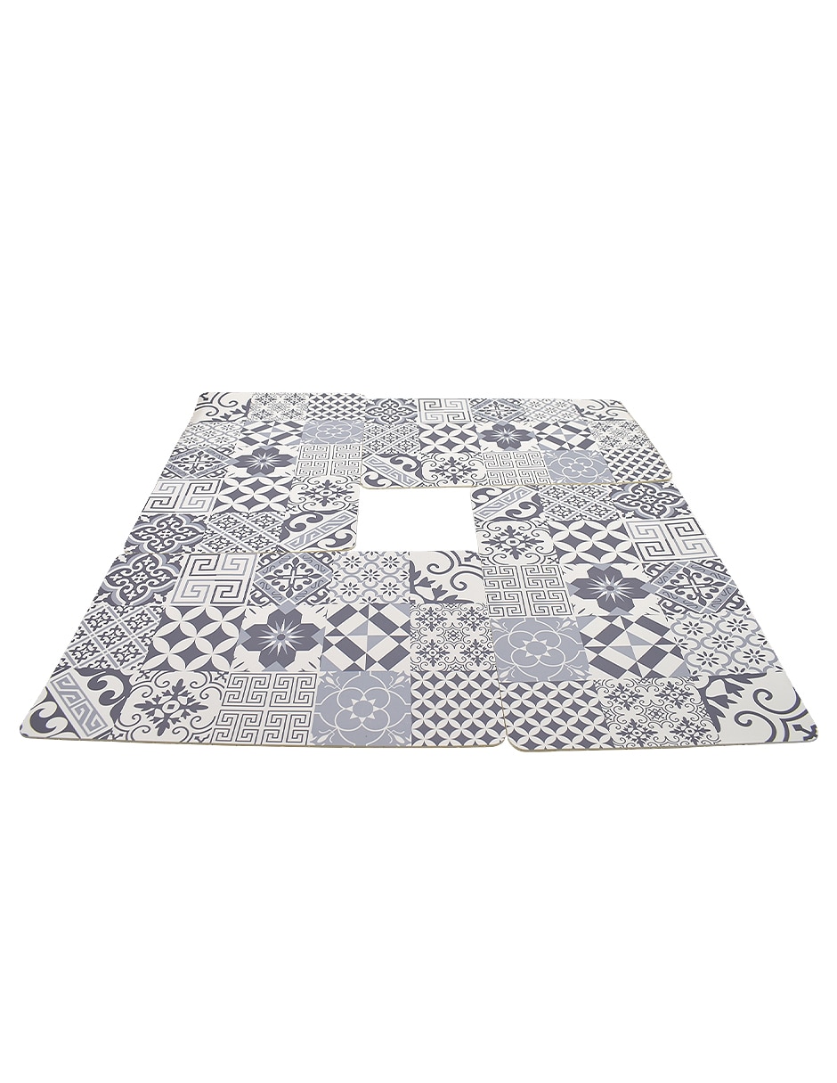 Mantel individual rectangular de plástico 4