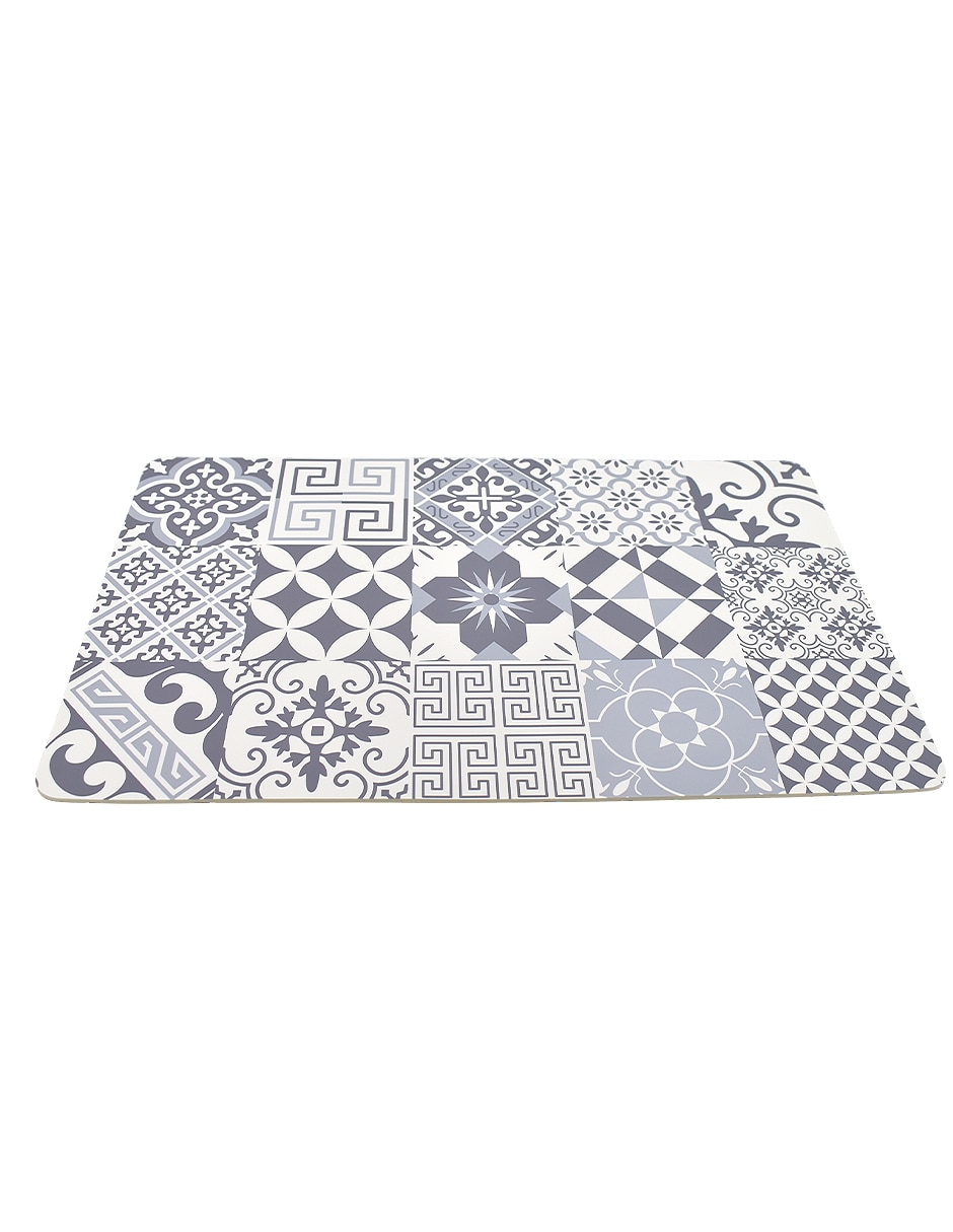 Mantel individual rectangular de plástico 3