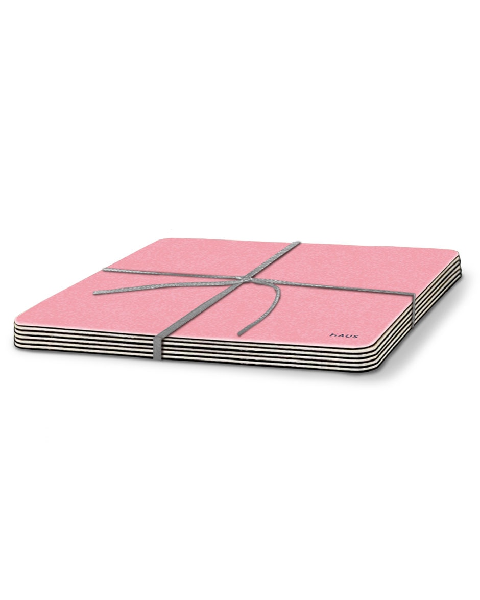 Portavaso/Set de portavasos HAUS Bitono Liverpool de Poliuretano y PVC 6 piezas piezas